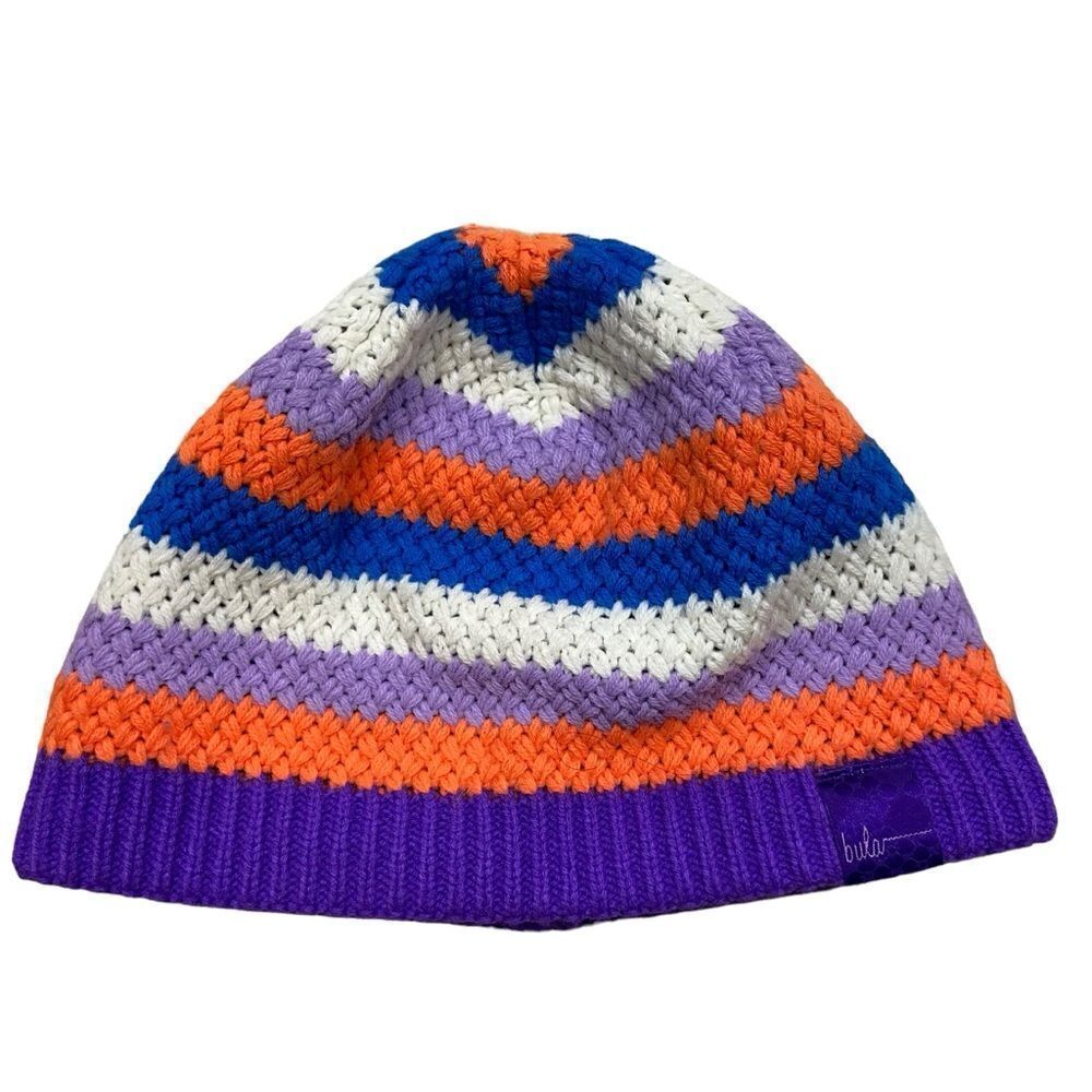 Bula‎ Brand Knit Fleece Lined Beanie Hat Womens One Size